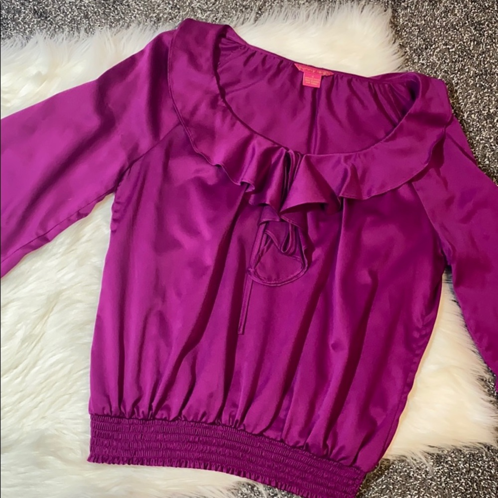 Sunny Leigh ruffled blouse